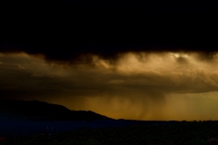 Rain on the Sandias