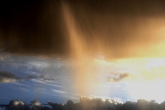 Virga is rain that evaporates before reaching the ground.